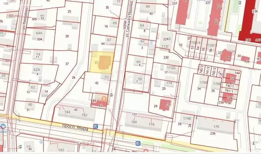 Участок в Калининград, улица Сержанта Мишина (6 м) - Фото 2