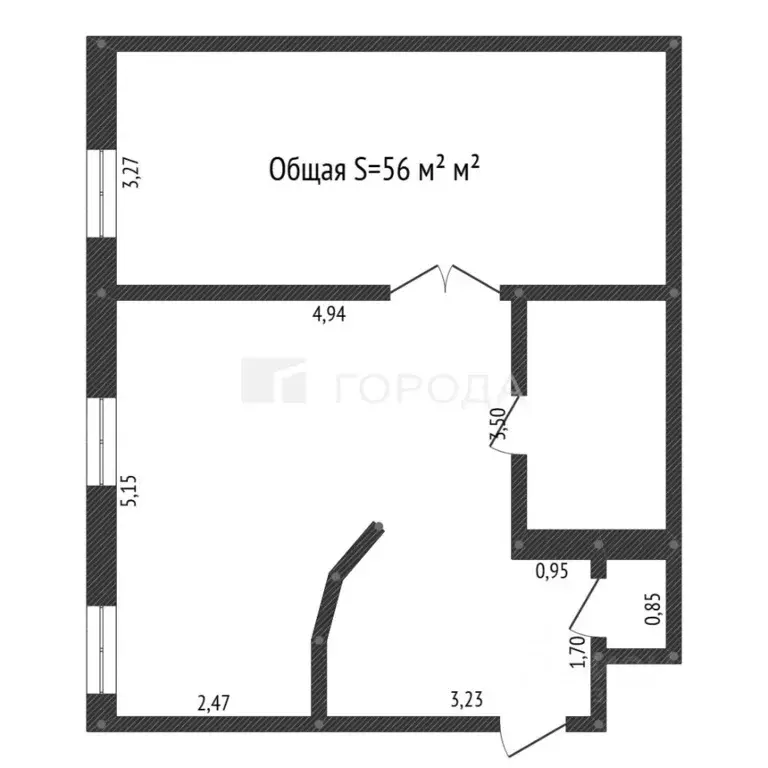 Помещение свободного назначения в Алтайский край, Барнаул просп. ... - Фото 2
