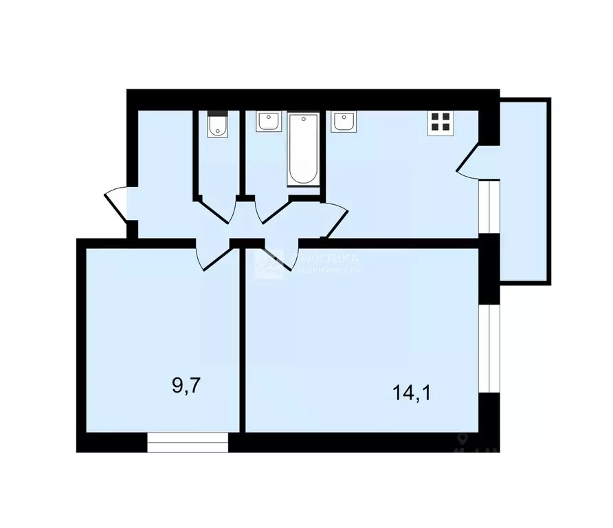 2-к кв. Москва Севанская ул., 15К1 (37.1 м) - Фото 1