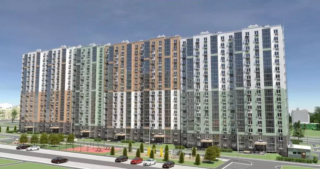 2-к кв. Чувашия, Чебоксары ул. Богдана Хмельницкого, 129 (65.36 м) - Фото 2