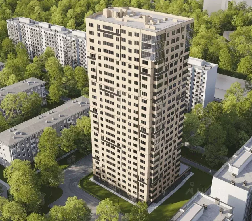 2-к кв. Ростовская область, Ростов-на-Дону просп. Стачки, 215Б (73.69 ... - Фото 2