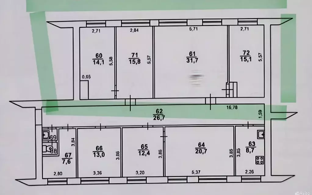 Офис в Московская область, Лыткарино Парковая ул., 18 (30 м) - Фото 1