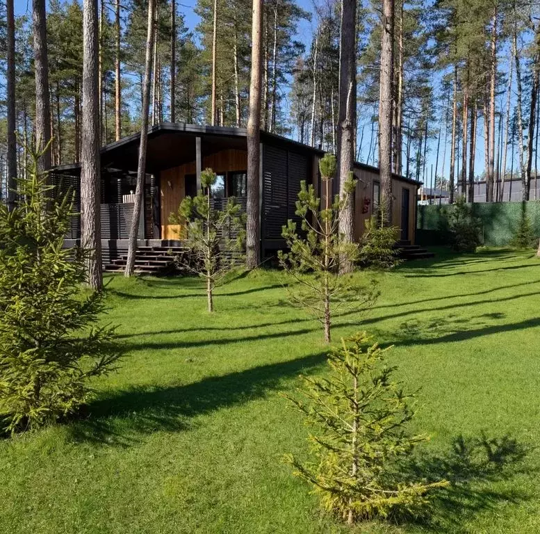 Дом в Ленинградская область, Выборгский район, Полянское с/пос, пос. ... - Фото 1