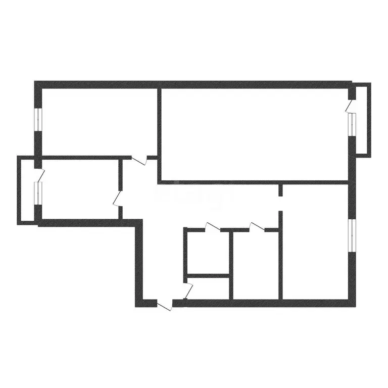 3-комнатная квартира: Искра, улица Геннадия Ожгихина, 10 (64.3 м) - Фото 1