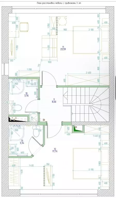 Таунхаус в Москва, Москва, Троицк ул. Бориса Житкова, 1 (156 м) - Фото 2