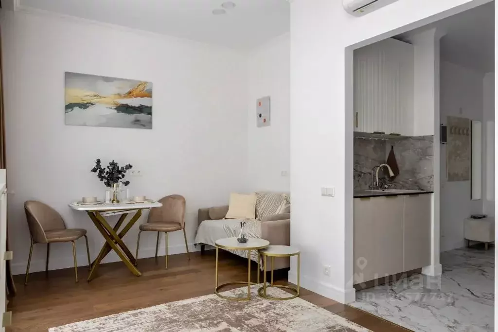 Студия Москва ул. Мустая Карима, 12 (35.0 м) - Фото 2