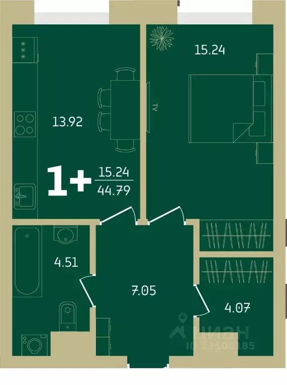 4-к кв. Башкортостан, Уфа Революционная ул., 39/4 (108.19 м) - Фото 1