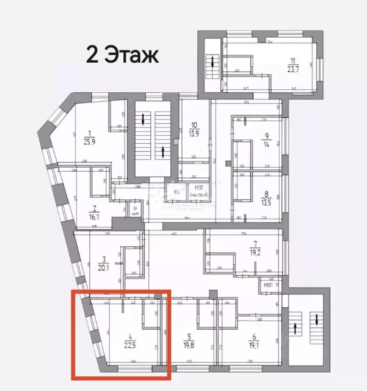 1-к кв. Нижегородская область, Нижний Новгород Алексеевская ул., 24/27 ... - Фото 2