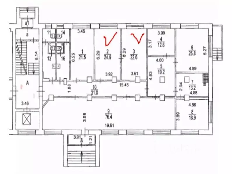 Офис в Москва Мироновская ул., 33С26 (47 м) - Фото 2