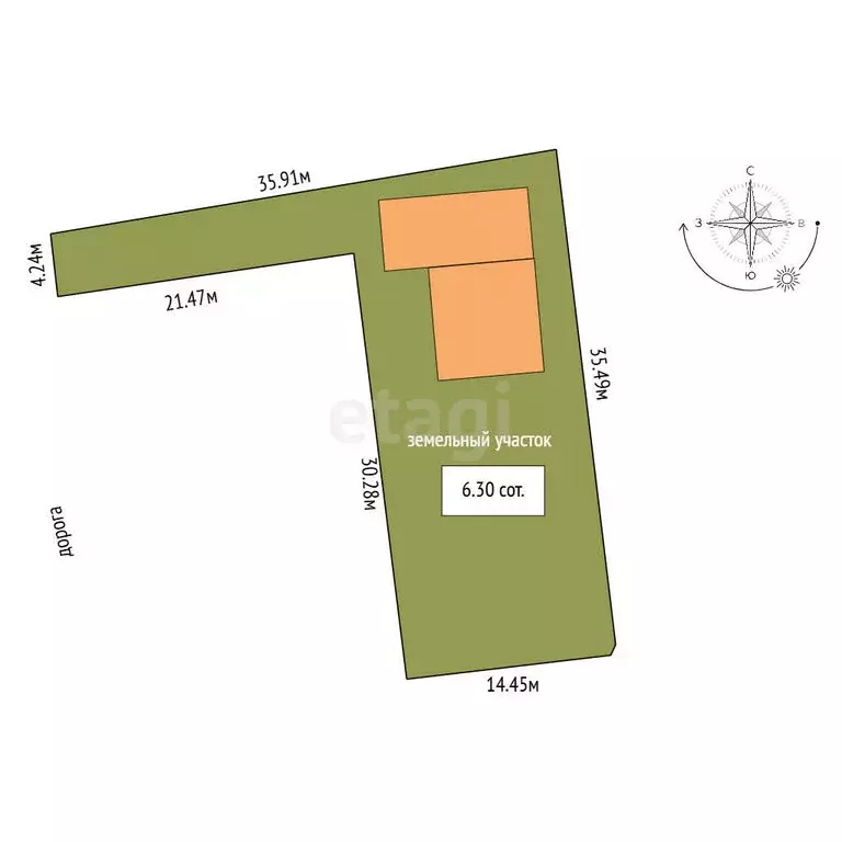 Дом в Тобольск, улица Будённого (115.7 м) - Фото 1