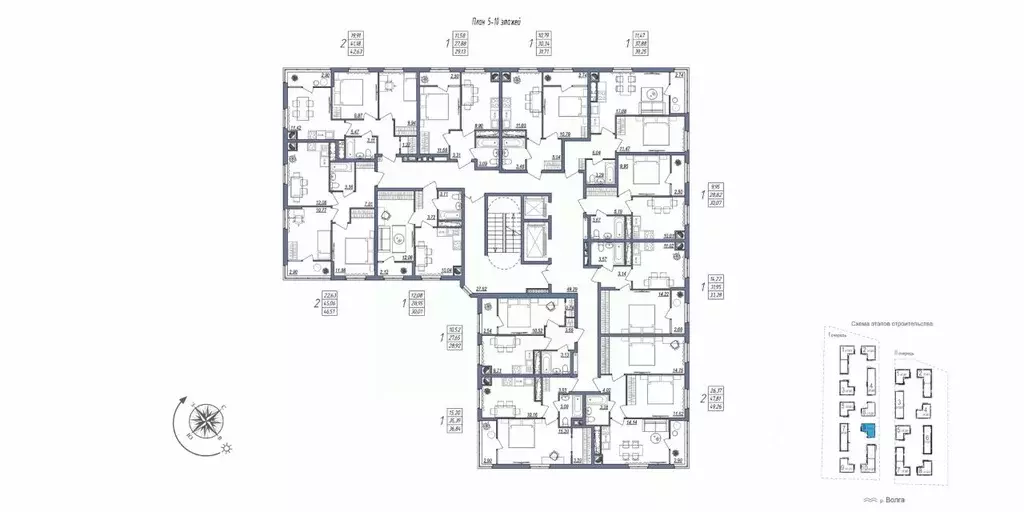1-к кв. Волгоградская область, Волгоград ул. Тракторостроителей, 31/1 ... - Фото 2