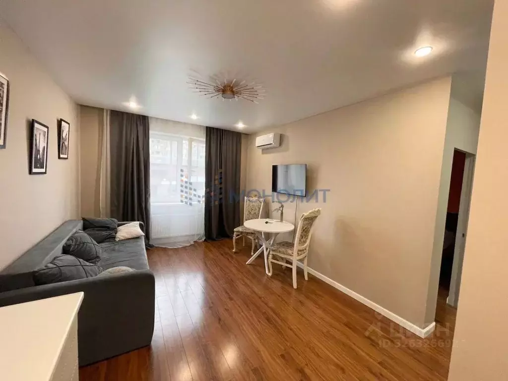 1-к кв. Нижегородская область, Нижний Новгород просп. Гагарина, 36к5 ... - Фото 2