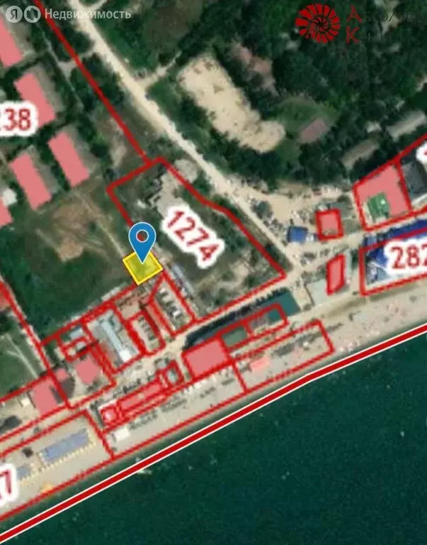 Участок в Коктебель, Морская улица (2.9 м) - Фото 0