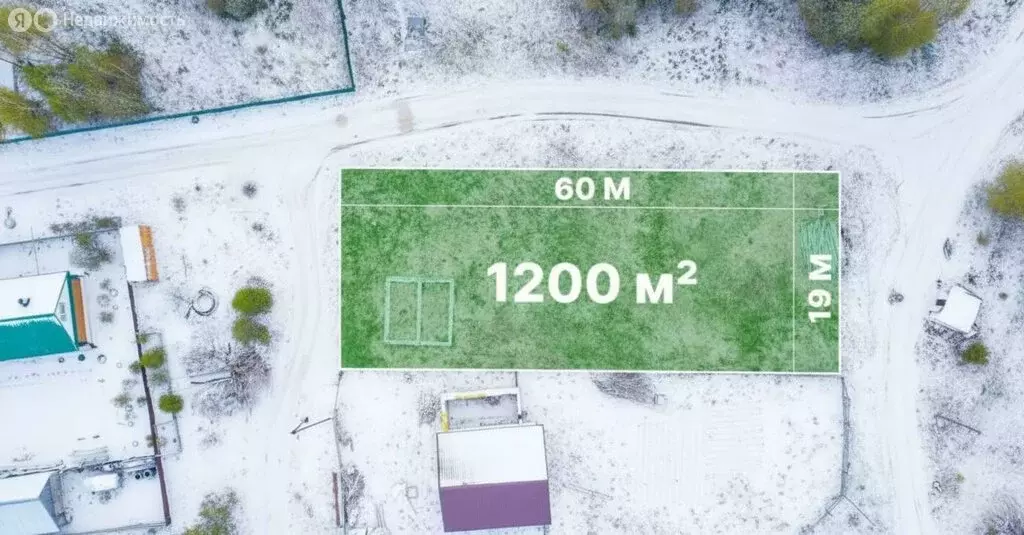 Участок в деревня Губино, Берёзовая улица (12 м) - Фото 1