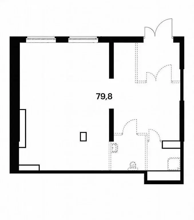 Помещение свободного назначения (79 м) - Фото 0