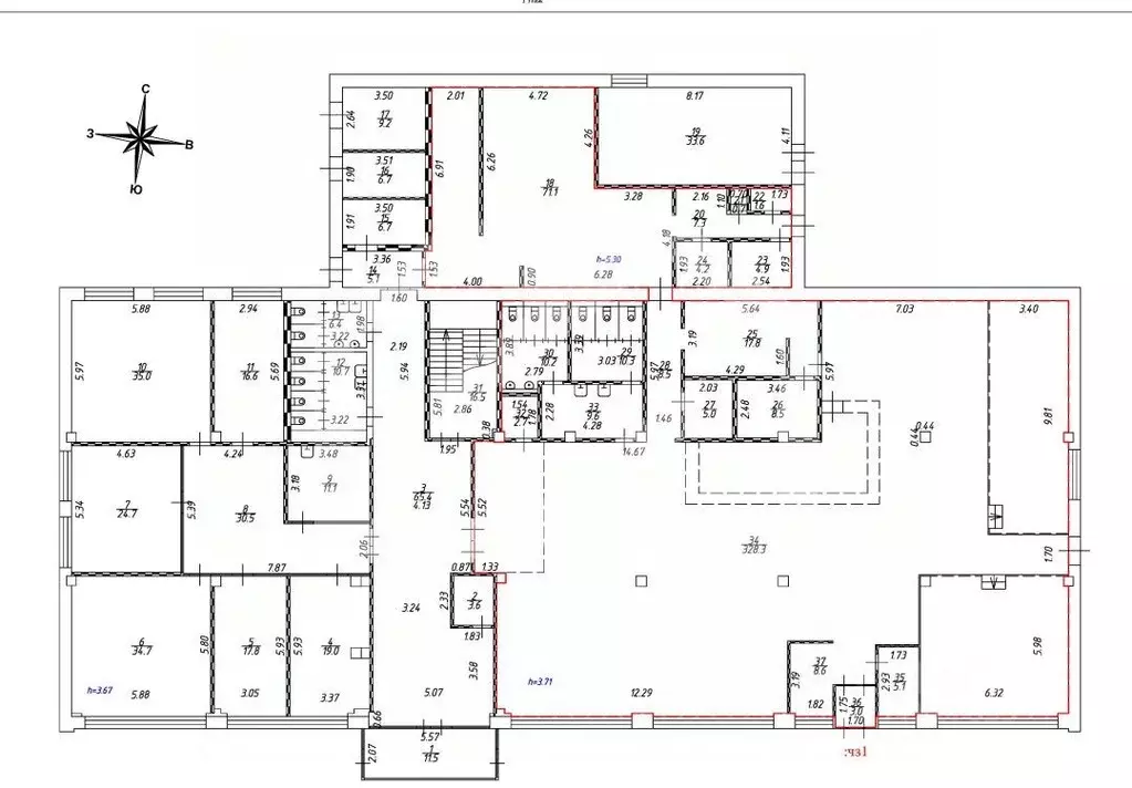 Помещение свободного назначения в Москва Люблинская ул., 64 (1644 м) - Фото 2
