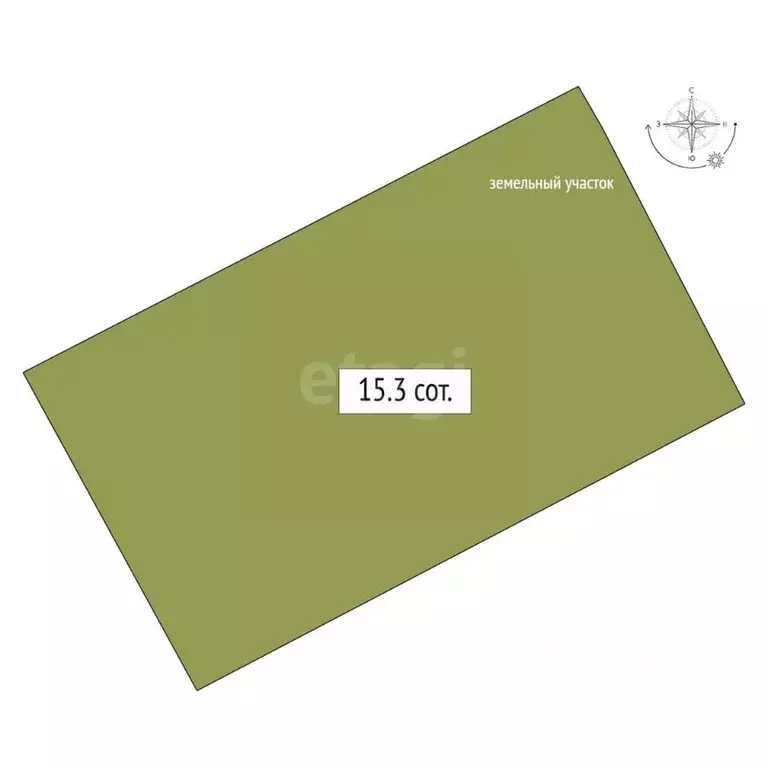 Участок в Новосибирская область, Искитимский район, Улыбинский ... - Фото 2