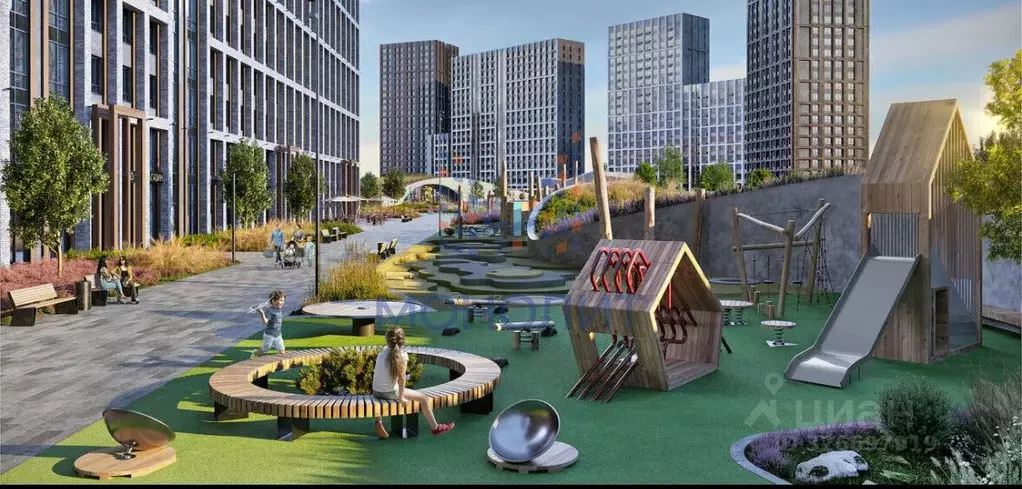 1-к кв. Москва Квартал Румянцево жилой комплекс, к1 (30.2 м) - Фото 2