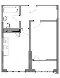 1-к кв. Чеченская республика, Шали Шалинский район, Ахмат жилой ... - Фото 1