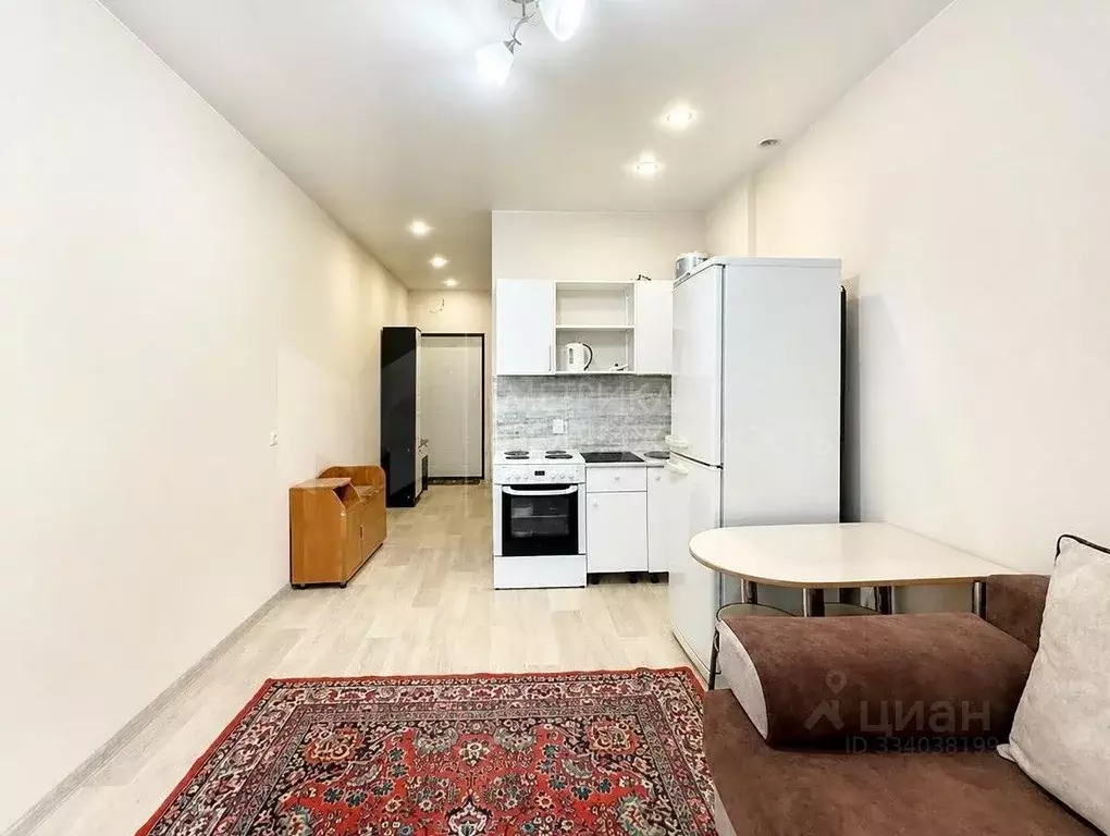 Студия Тюменская область, Тюмень ул. Мельникайте, 2к12 (22.0 м) - Фото 1