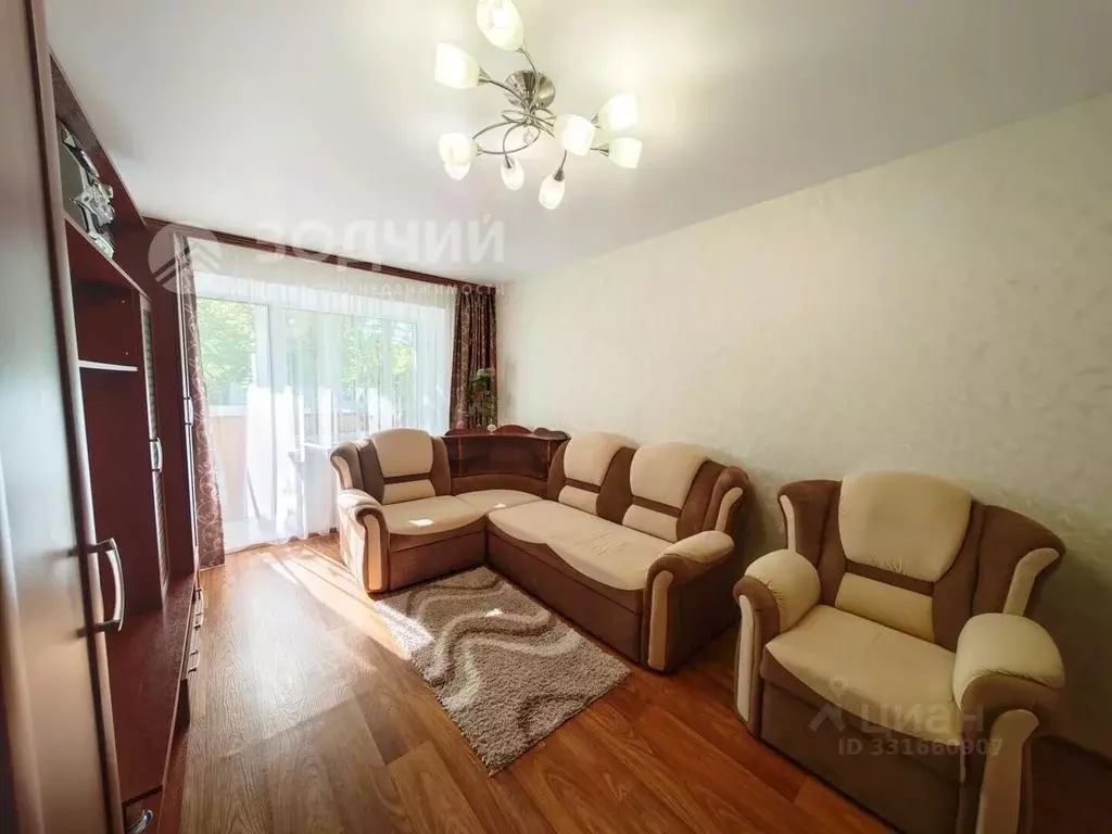 2-к кв. Чувашия, Канаш ул. Ильича, 3 (43.1 м) - Фото 1
