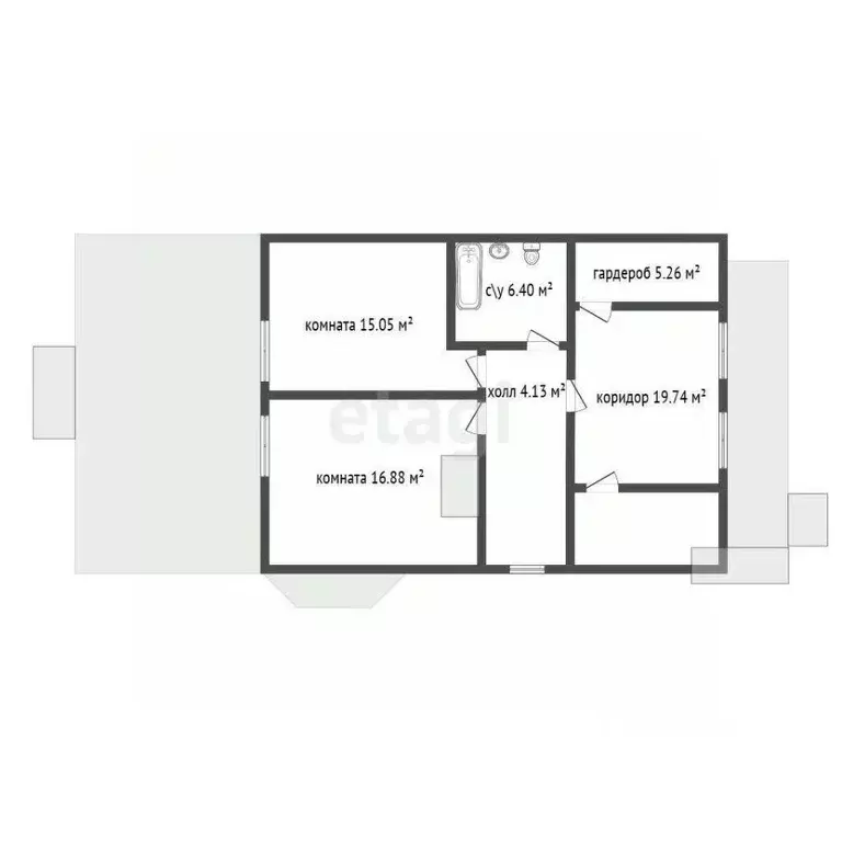 Дом в Санкт-Петербург Светлана СНТ, проезд 2-й, 7 (176 м) - Фото 1