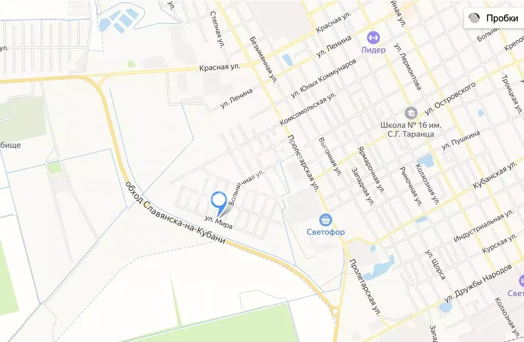Участок в Славянск-на-Кубани, Юбилейная улица, 33 (6 м) - Фото 0