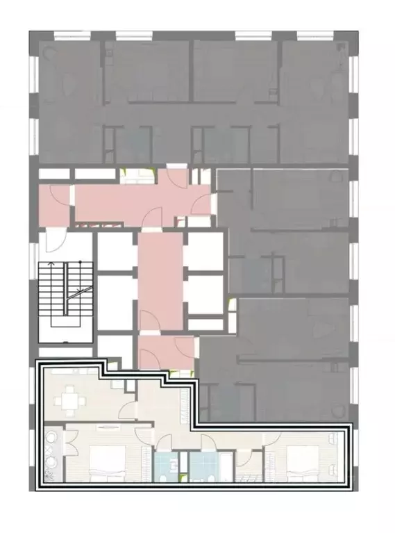 2-к кв. Московская область, Котельники Дюна жилой комплекс (62.1 м) - Фото 2