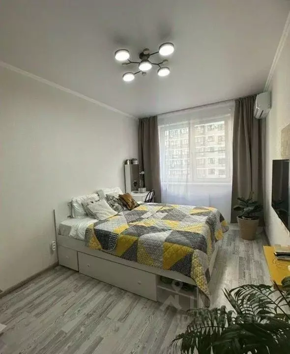 1-к кв. Краснодарский край, Краснодар ул. Евгении Жигуленко, 13 (33.6 ... - Фото 1