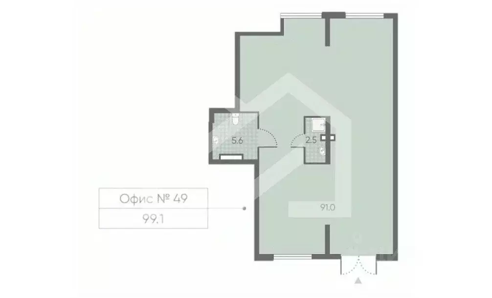 Помещение свободного назначения в Москва Производственная ул., 17 (99 ... - Фото 2