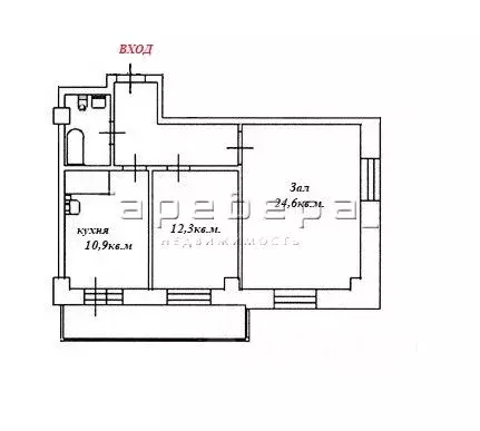 2-к кв. Красноярский край, Красноярск Караульная ул., 39/4 (61.3 м) - Фото 1