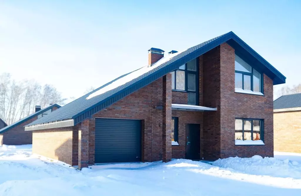 Коттедж в Новосибирская область, Мошковский район, пос. Октябрьский, ... - Фото 2