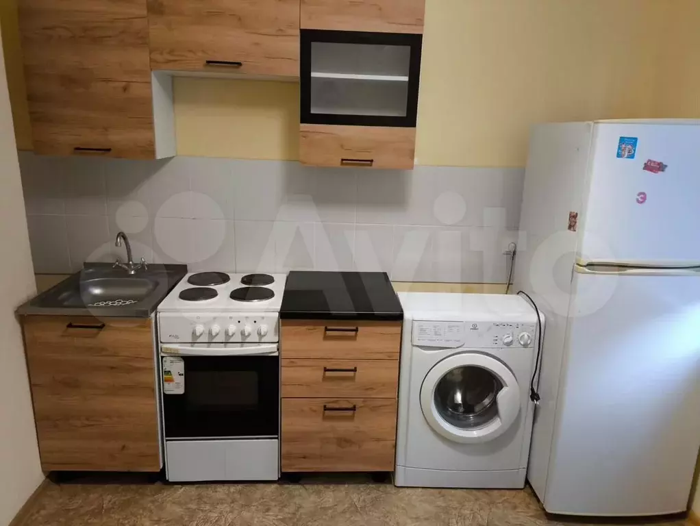 1-к. квартира, 25 м, 1/10 эт. - Фото 1