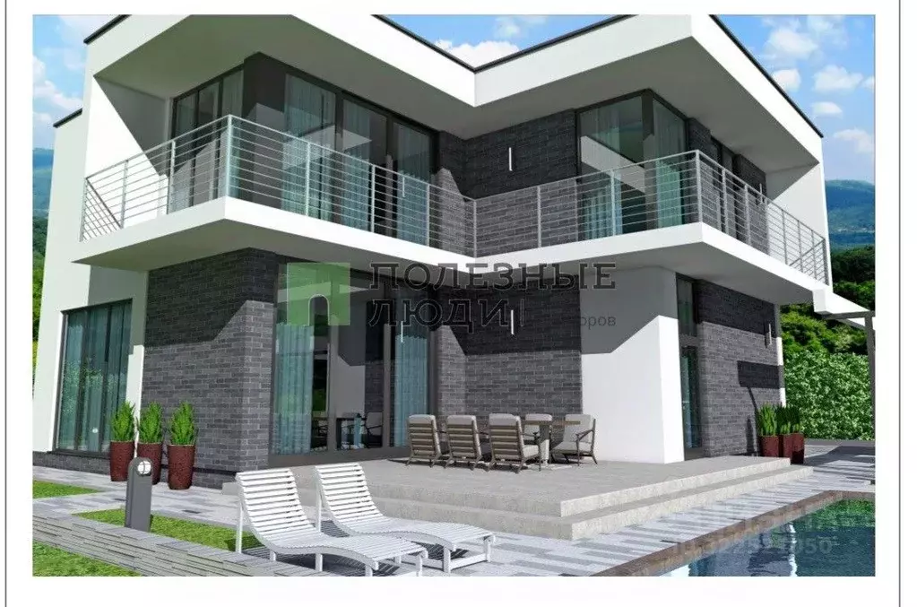 Коттедж в Краснодарский край, Геленджик Голубая Бухта мкр,  (230 м) - Фото 1