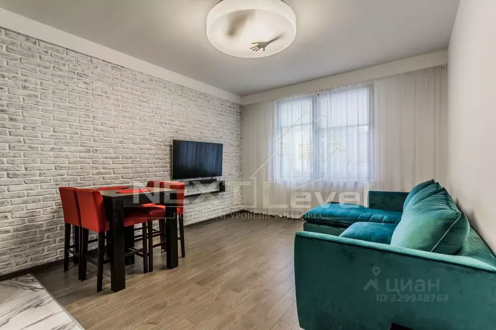 3-к кв. Санкт-Петербург ул. Смольного, 4к3 (75.0 м) - Фото 2