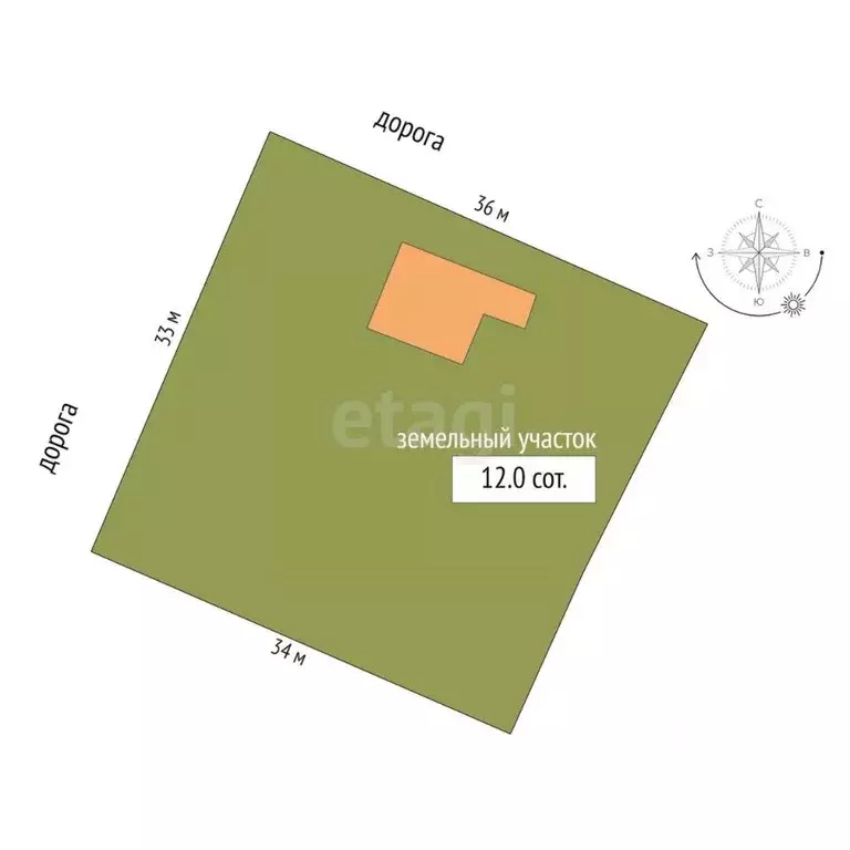 Дом в Саха (Якутия), Якутск Славянская ул., 2/1 (56 м) - Фото 1