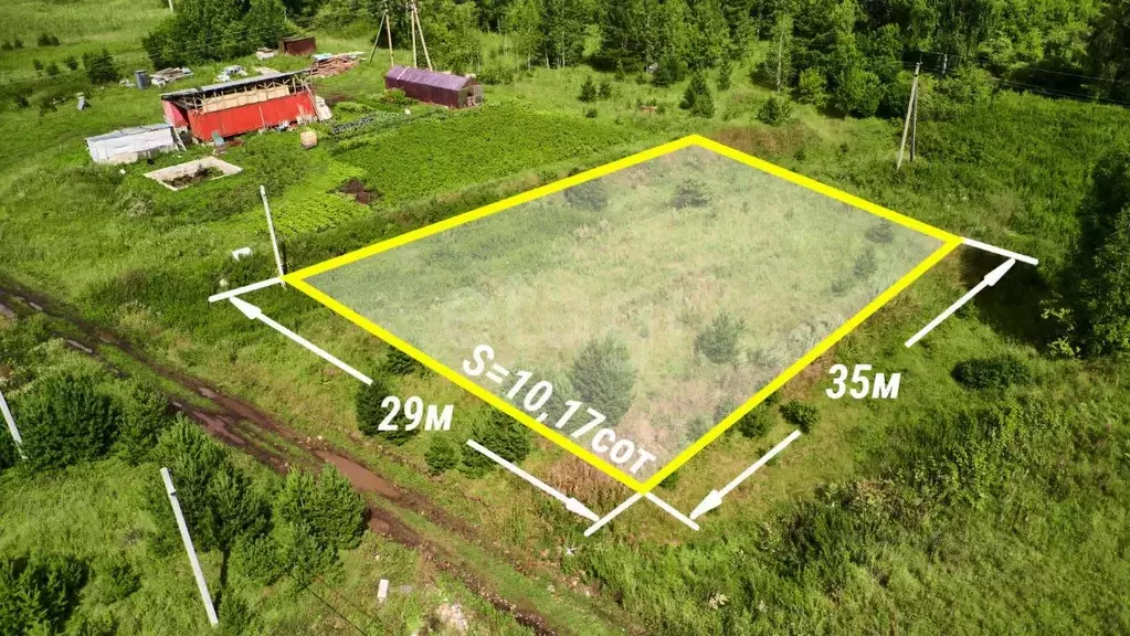 Участок в Томская область, Томский район, с. Вершинино, Междуречье кп ... - Фото 1