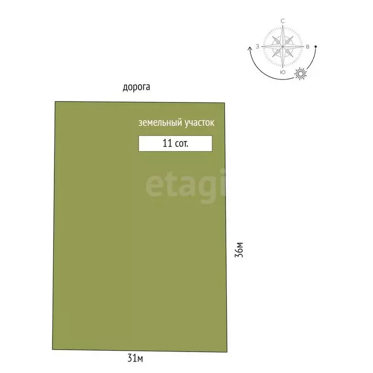 Дом в Николаевка, Прибрежная улица (975.8 м) - Фото 1