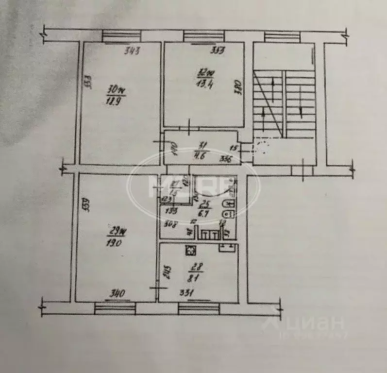 3-к кв. Калининградская область, Калининград ул. Багратиона, 115 (72.2 ... - Фото 2