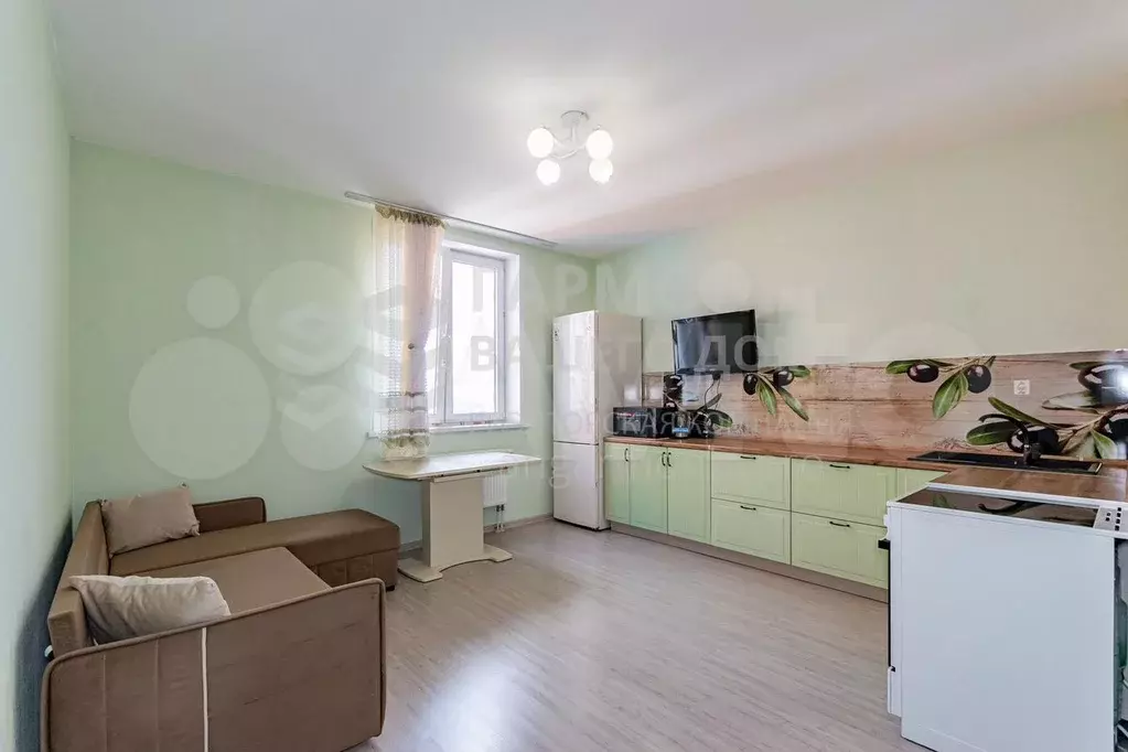 1-к. квартира, 39,6 м, 11/19 эт. - Фото 1