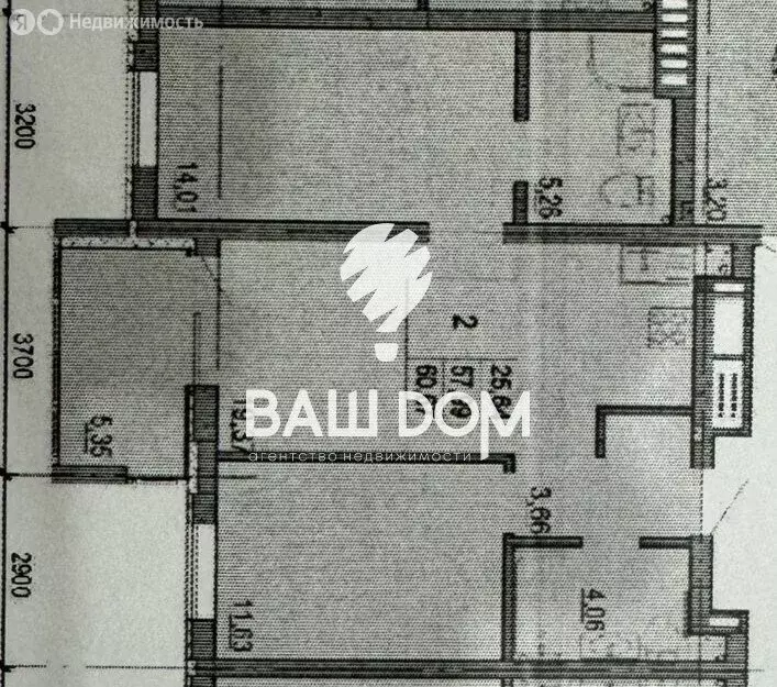 2-комнатная квартира: Брянск, улица имени А.Ф. Войстроченко, 10 (59 м) - Фото 0