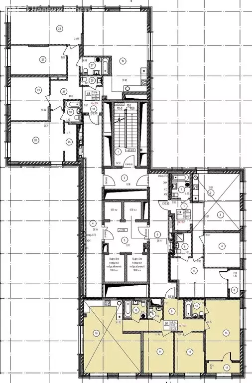 3-комнатная квартира: Казань, улица Николая Ершова, 54 (101.32 м) - Фото 1