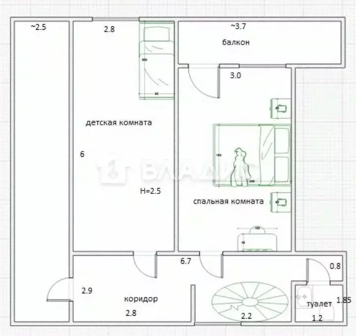Дом в Пензенская область, Пенза проезд 2-й Производственный, 13Б (144 ... - Фото 2