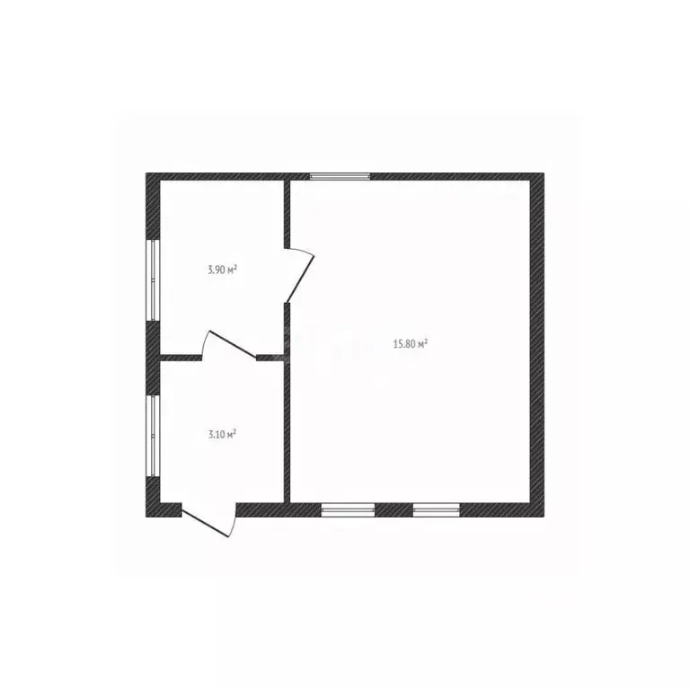 Дом в Брянская область, Клинцовский район, Коржовоголубовское с/пос, ... - Фото 1