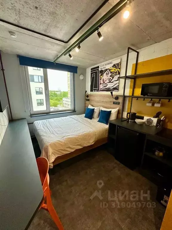 Комната Санкт-Петербург ул. Орджоникидзе, 44а - Фото 1