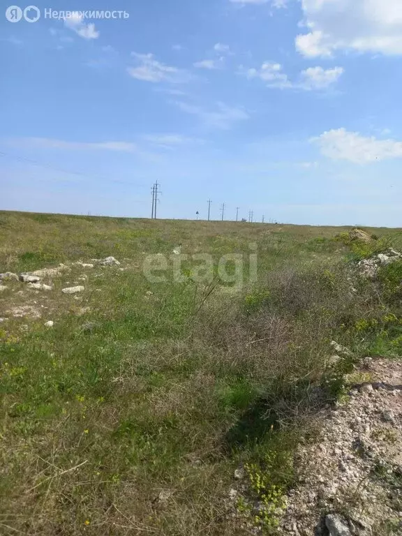 Участок в село Оленевка, Объездная улица (350.6 м) - Фото 1