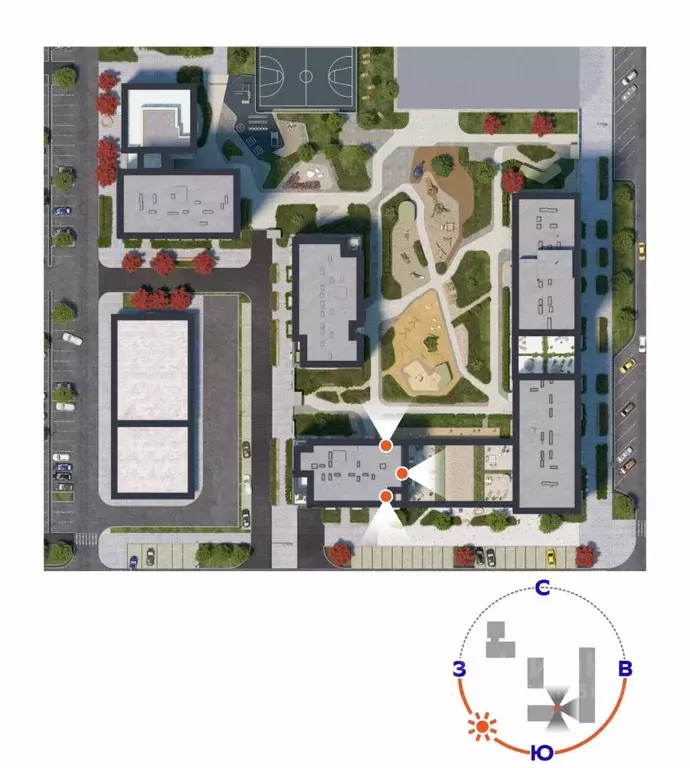 3-к кв. Тюменская область, Тюмень Квартал Культура жилой комплекс ... - Фото 2