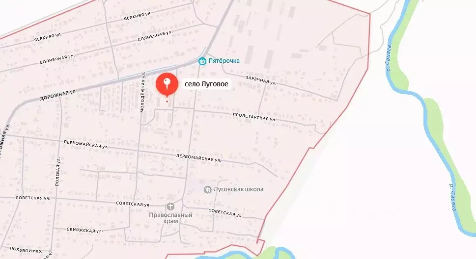 Участок в Ульяновская область, Ульяновск городской округ, с. Луговое  ... - Фото 2