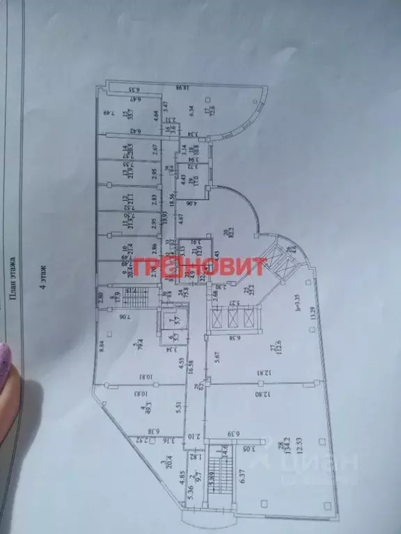 Офис в Новосибирская область, Новосибирск просп. Димитрова, 2 (134 м) - Фото 2