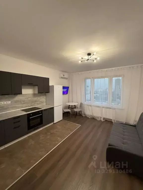 Студия Москва ул. Берзарина, 32А (27.8 м) - Фото 1